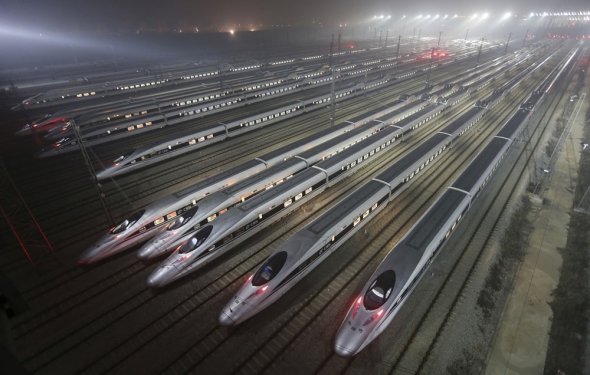 Фото дня: Китайские железные дороги