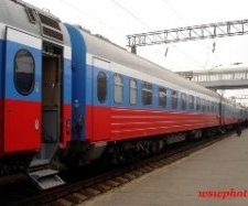 Новые вагоны поезда «РОССИЯ»